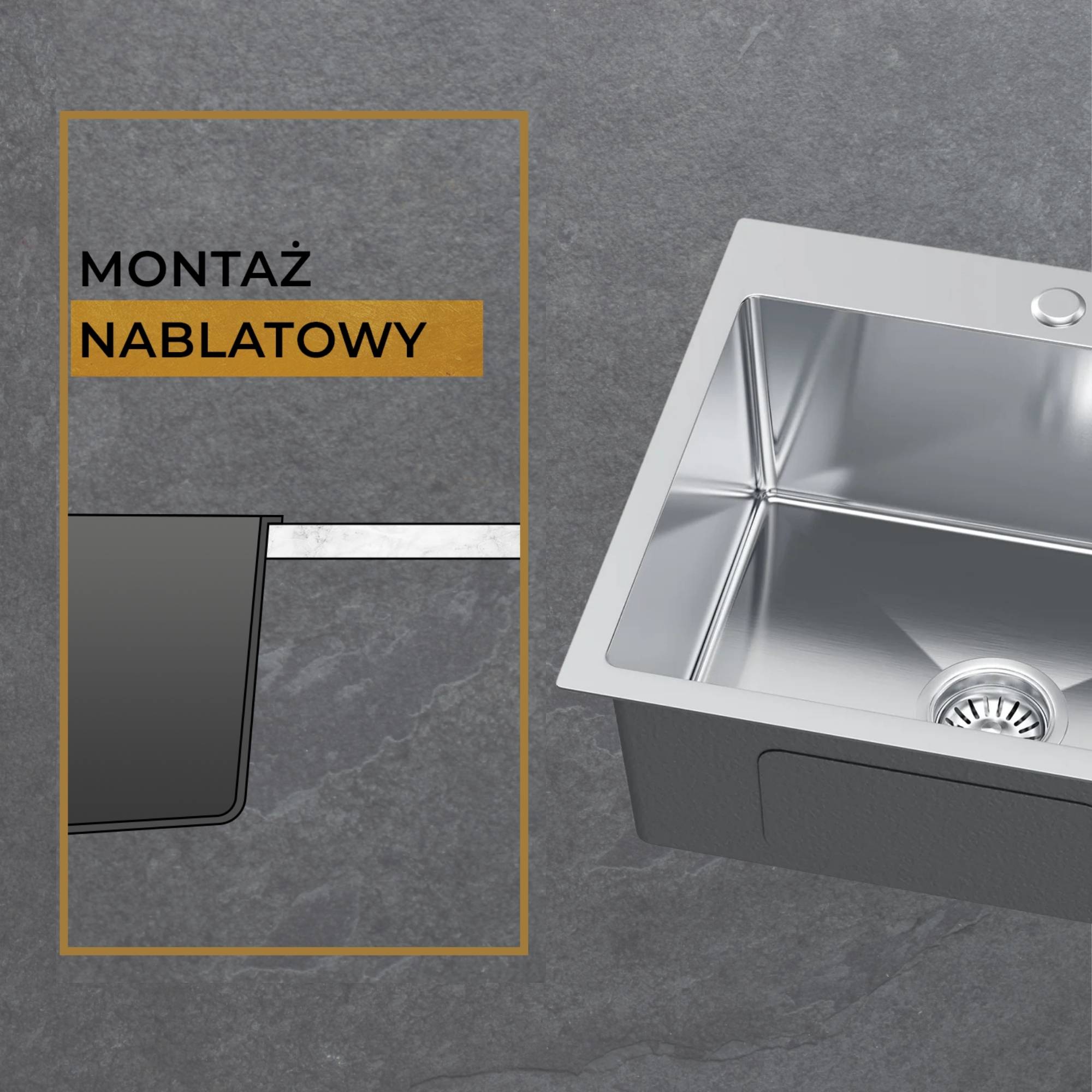Montaż zlewów stalowych